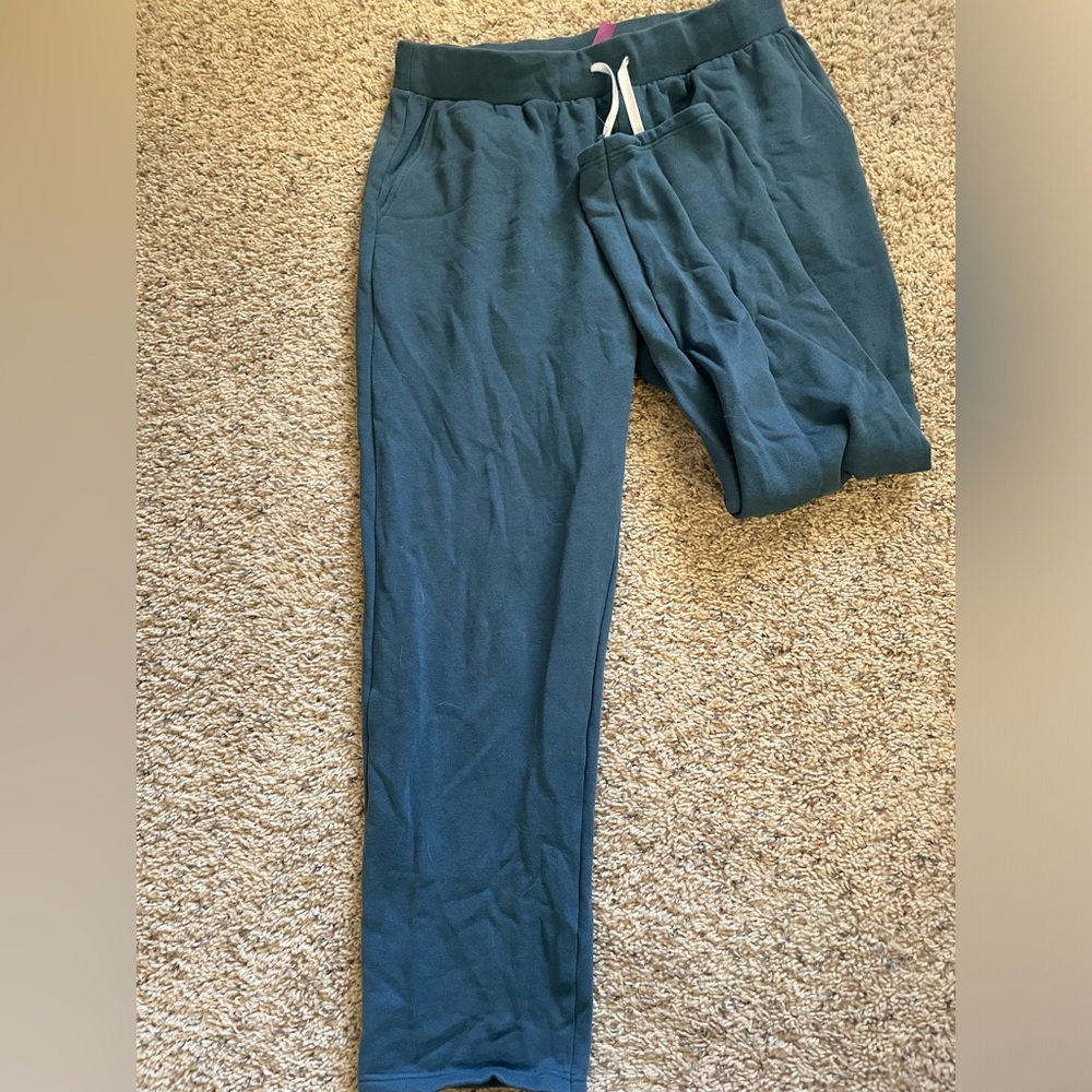 ADORE ME Blue Wide Leg Sweatpants MEDIUM
